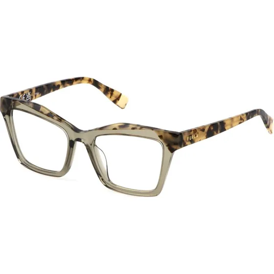 Furla VFU767V 0G61 Montures Optiques Géométriques Vertes