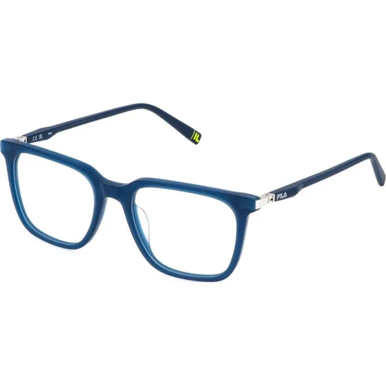 Fila Homme Montures Optiques Acétate Bleu Carré VFI876 05GP
