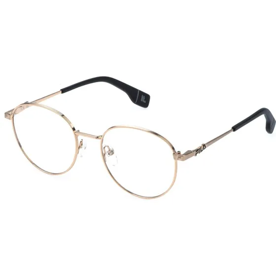 Fila Homme VFI882 - Monture Optique Pantos en Métal Or