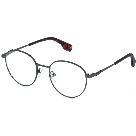 Fila Homme VFI882 627 - Monture Optique Pantos en Métal Gris