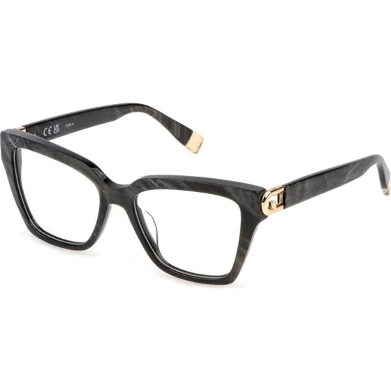 Furla VFU826 701 Lunettes de vue carrées en acétate pour femme