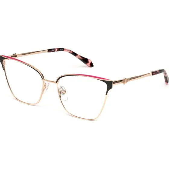 Just Cavalli VJC124 033M Montures Optiques Papillon Or Femme