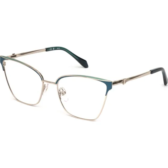 Just Cavalli VJC124 - Montures Optiques Papillon Dorées pour Femme