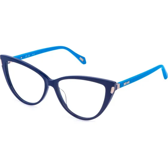 Just Cavalli VJC126 09QL - Montures Optiques Papillon Bleues