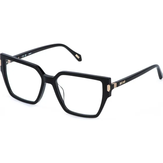 Just Cavalli VJC127 700 Lunettes de Vue Carrées en Acétate Noir