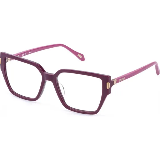 Just Cavalli VJC127 09MA Lunettes Optiques Carrées Violettes pour Femme