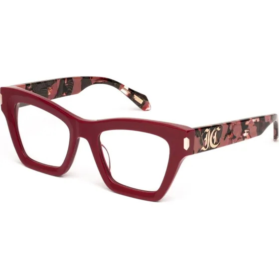 Just Cavalli VJC119V 0U17 Montures Optiques Papillon Rouges