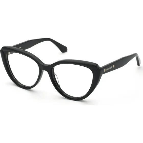Twinset VTW078 - Montures Optiques Papillon en Acétate Noir