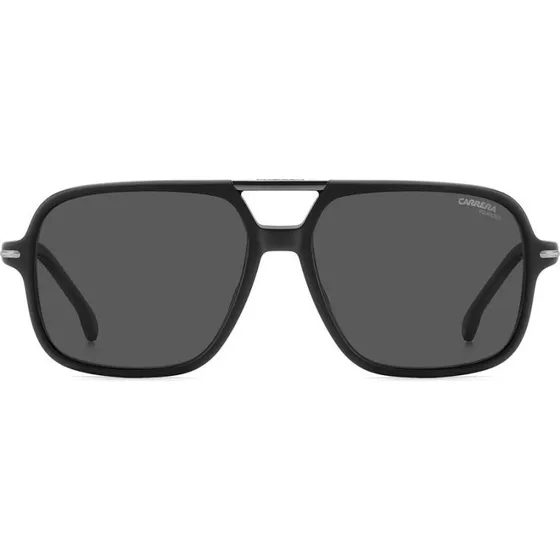 Carrera 350/S Lunettes de Soleil Homme Noires Polarisées