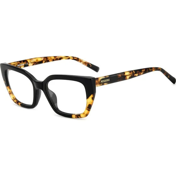 Missoni MIS 0225/G WR7 Lunettes Optiques Carrées en Acétate Noir