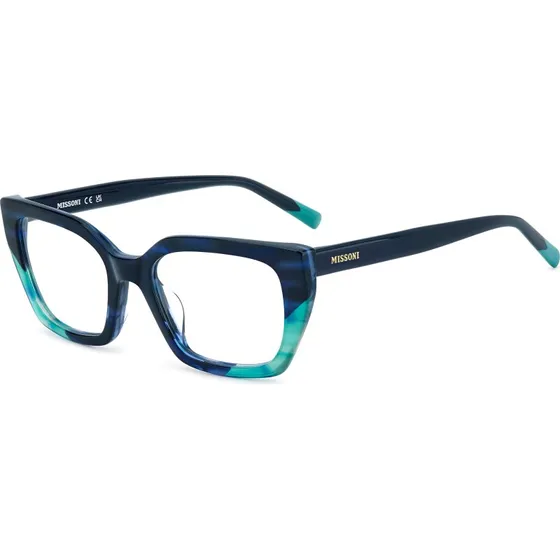 Missoni Montures Optiques MIS 0225/G ZX9 Bleues Carrées