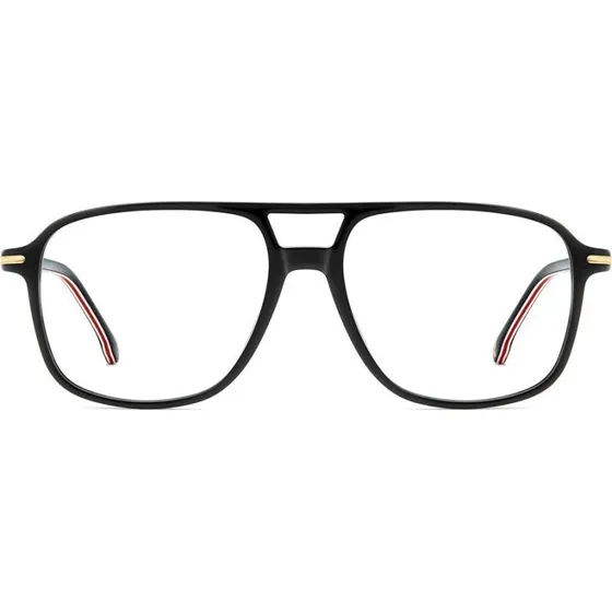 Carrera 373 Lunettes de Vue Homme Géométriques Noires 55mm