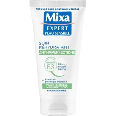 Mixa Soin Rhydratant Anti-Imperfections Peaux Sensibles 50 ml
