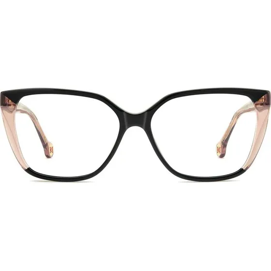 Carolina Herrera HER 0341 Lunettes de Vue Femme Œil de Chat Noir 55mm