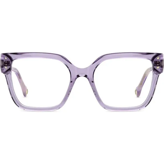 Carolina Herrera HER 0325 Lunettes de Vue Carrées Violettes 52mm