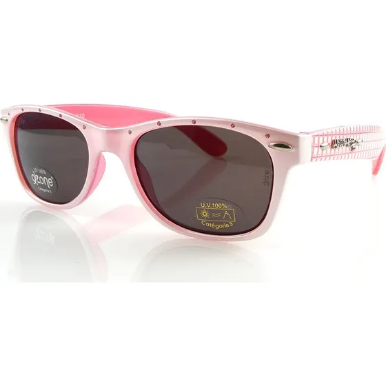 Hello Kitty Lunettes de Soleil Enfant HKS006 Rose en Acétate