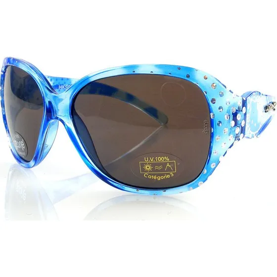 Hello Kitty Lunettes de Soleil Enfant HKS009 - Bleu Clair