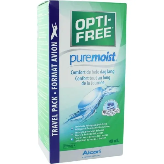 Alcon Opti-Free PureMoist Solution Multi-fonctions 90 ml