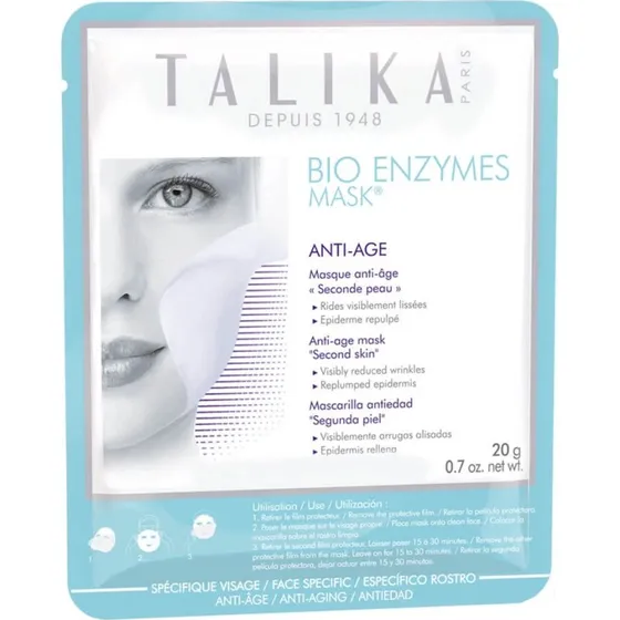 Talika Bio Enzymes Mask Anti-âge Masque Seconde Peau