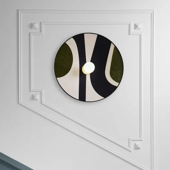 Sonia Laudet Applique Murale Ronde Ø 60 cm - Bouleau