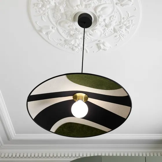 MARKET SET Suspension Sonia Laudet, Ø 80 cm, Bouleau