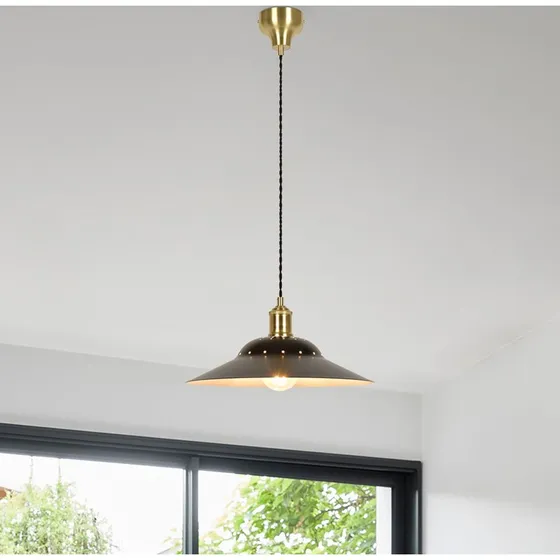 COREP Suspension Louise Noir Mat Ø 38 cm - Métal