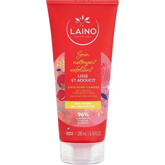 Laino Soin nettoyant Exfoliant Grenade Bio 200ml