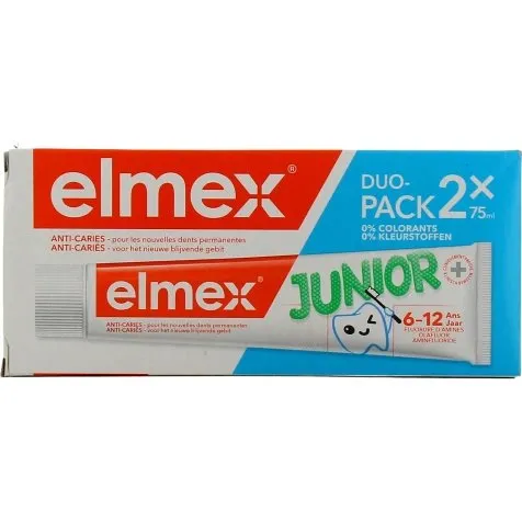 Elmex Junior Dentifrice 6-12 ans