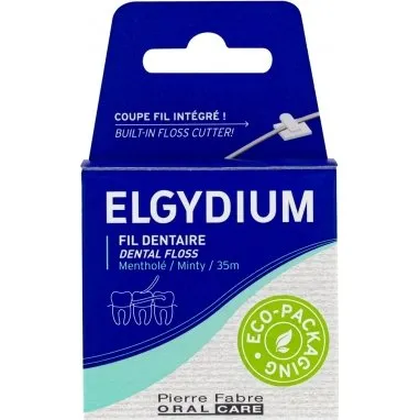 Elgydium Fil Dentaire Mentholé 35m