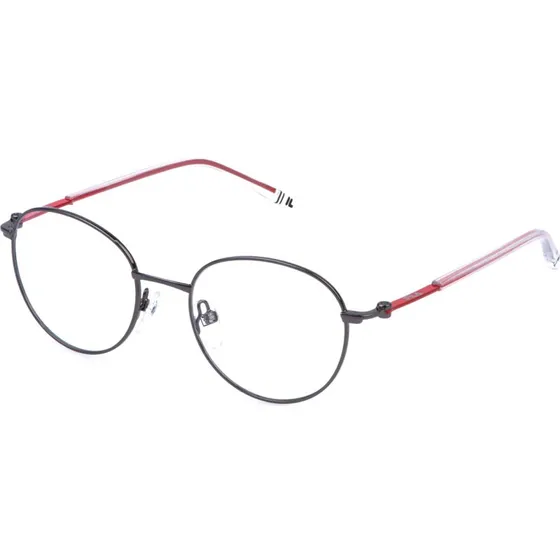 Fila Junior VFIA03L Montures Optiques Rondes en Métal Gris
