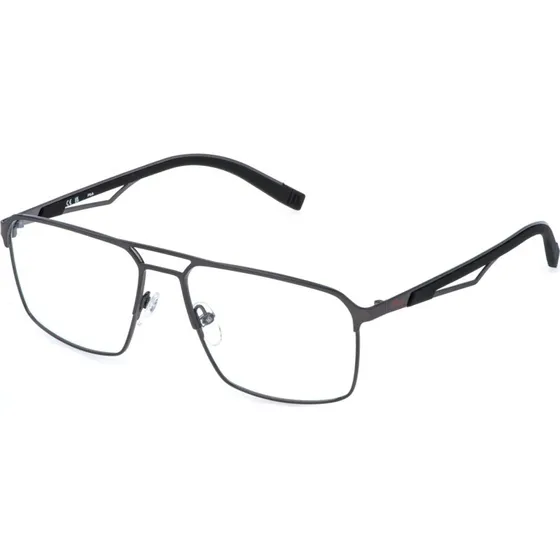 Fila Montures Optiques Homme VFI996 Métal Gris Géométrique