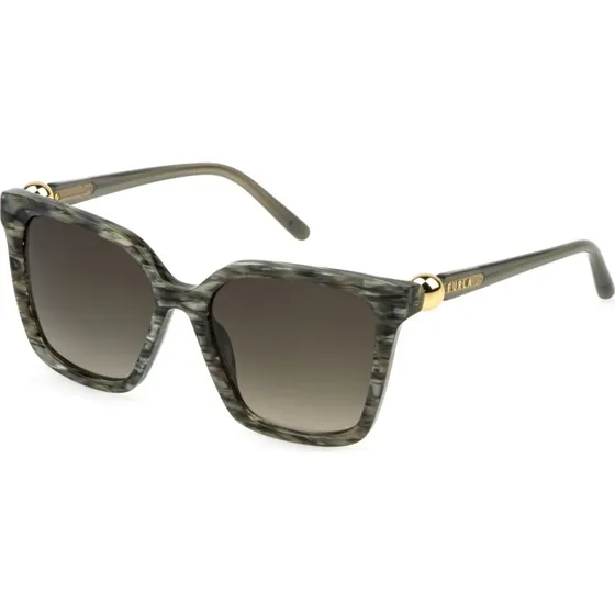Furla SFU888 06BZ Lunettes de Soleil Carrées en Acétate