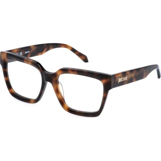 Just Cavalli VJC129 09AJ - Lunettes Optiques Carrées en Acétate Havane