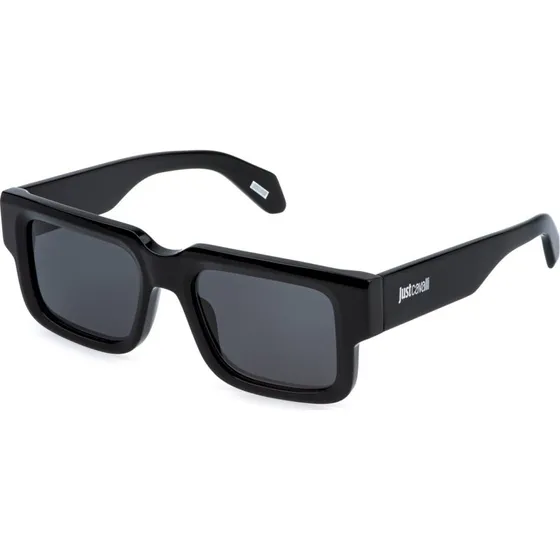 Just Cavalli SJC141 700 Lunettes de soleil Carré Noir Fumée