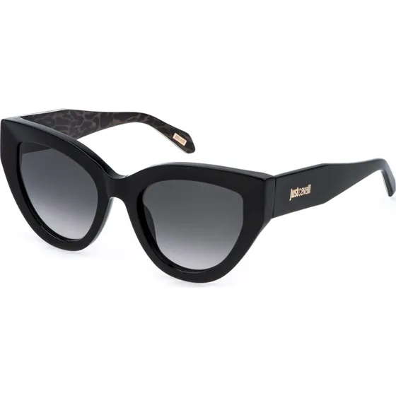 Just Cavalli SJC143 Lunettes de Soleil Papillon Noir Fumée