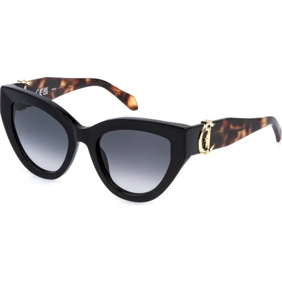 Just Cavalli SJC143V 700J Lunettes de Soleil Papillon Noires