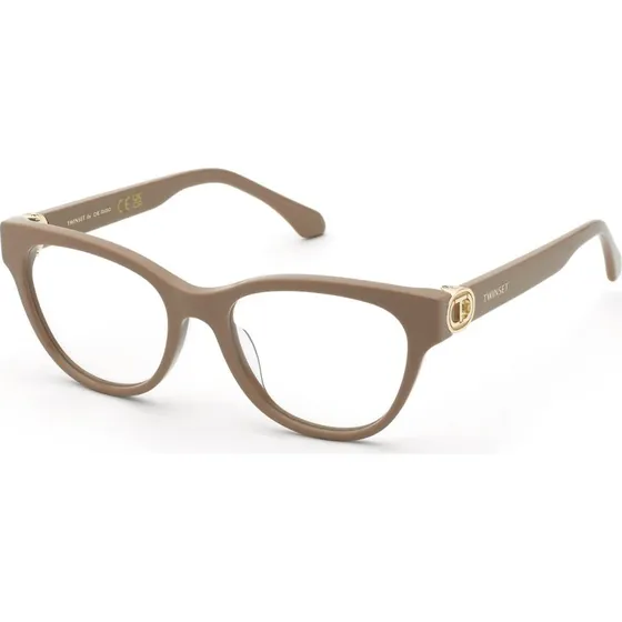 Twinset VTW092 Montures Optiques Papillon Beige pour Femme