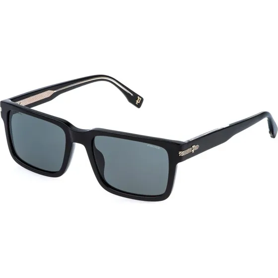Police SPLR75 GRIND 2 Lunettes de soleil Carrées en Acétate Noir