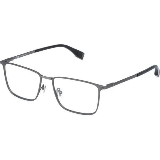 Police VPLR64 GRIND 6 0 - Lunettes de vue carrées en métal gris