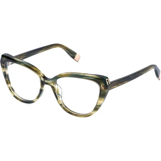 Furla VFU989V 01GU Montures Optiques Papillon Vert