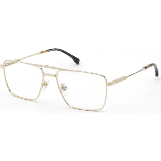 Lozza VL2441 Gallipoli Lunettes de Vue Carrées en Métal Or Homme