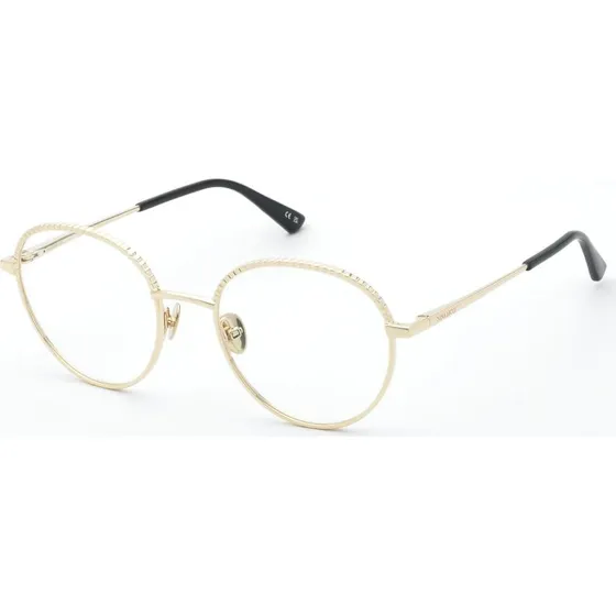 Nina Ricci VNR450 Lunettes de Vue Rondes en Métal Or pour Femme