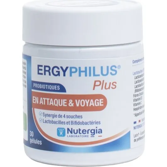 Nutergia Ergyphilus Plus 30 Gélules