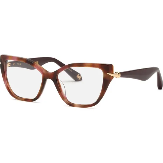 Roberto Cavalli VRC161M 01GQ - Montures Papillon Havana