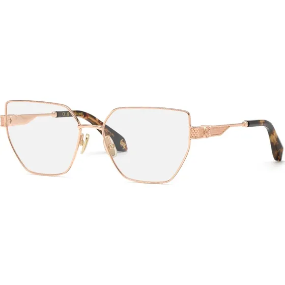 Roberto Cavalli VRC165M 08FC - Lunettes de vue géométriques dorées