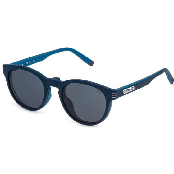 Fila Homme UFID07 7A4P Montures Optiques Pantos Bleu Fumée