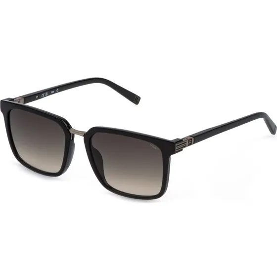 Fila SFID25 Lunettes de Soleil Homme - Noir et Vert Carré