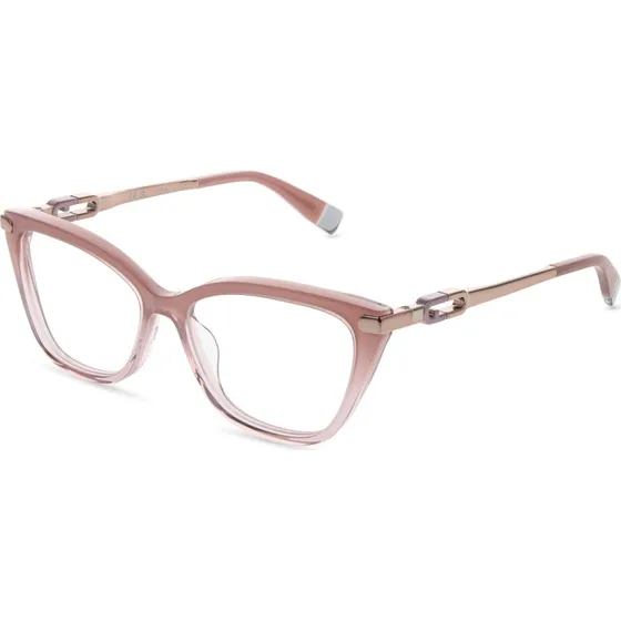 Furla VFUB03 0C19 Lunettes Optiques Carrées en Acétate Rose