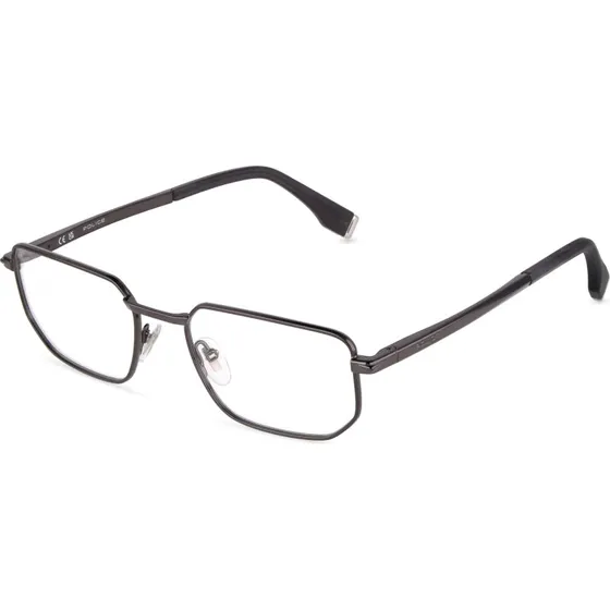 Police VPLU58 ÉLITE 3 - Lunettes Optiques Homme Géométriques Or