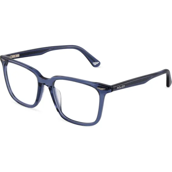 Police VPLU60 GATOR EVO 1 955 - Montures Optiques Carrées Bleu